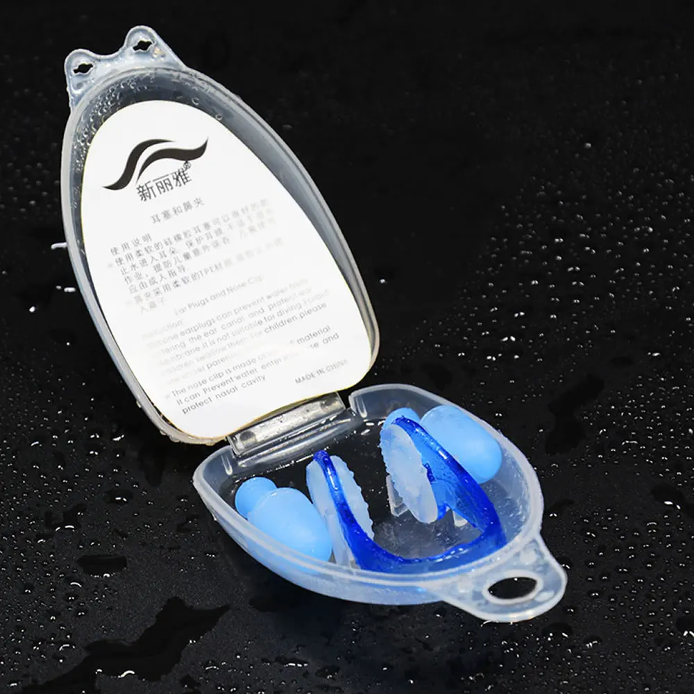 Hot Sale1 Nose Clip & 1 Ear Plug Men Women Silicone Swim Swimming Nose Clip For Swimming Beginner Learner Swimming Accessories
Hot Sale1 Nose Clip & 1 Ear Plug Men Women Silicone Swim Swimming Nose Clip For Swimming Beginner Learner Swimming Accessories