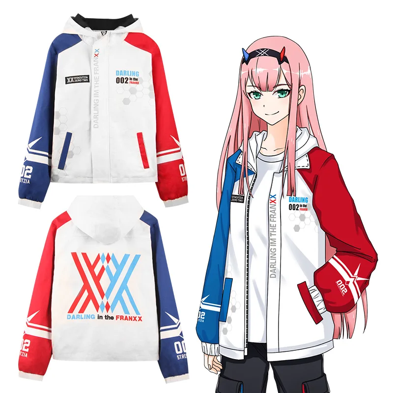 DARLING in the FRANX Anime 02 Cosplay Hooded Jacket Unisex Long Sleeve Overcoat Men Female Autumn Winter Daily Outerwear Tops 
DARLING in the FRANX Anime 02 Cosplay Hooded Jacket Unisex Long Sleeve Overcoat Men Female Autumn Winter Daily Outerwear Tops