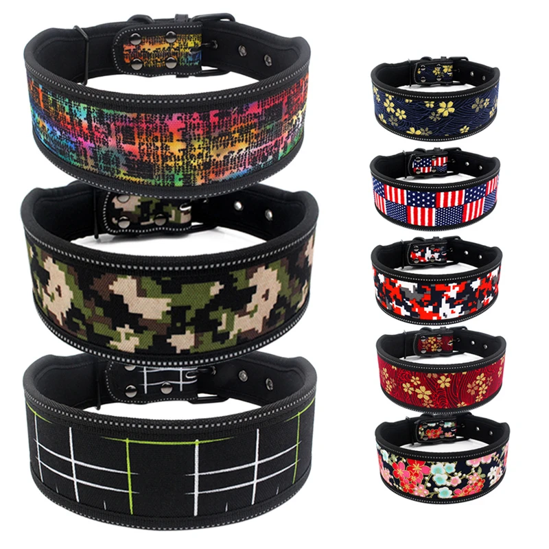 Colorful Reflective Dog Collar With Buckle Adjustable Nylon Collars For Puppy Medium Large Dogs Pet Walking Training Accessories
Colorful Reflective Dog Collar With Buckle Adjustable Nylon Collars For Puppy Medium Large Dogs Pet Walking Training Accessories