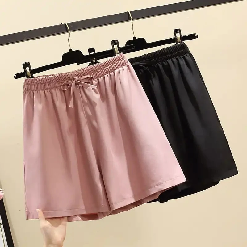 Big size girl fat sister loose straight shorts Chiffon shorts versatile casual women trousers wide leg shorts P3 340
Big size girl fat sister loose straight shorts Chiffon shorts versatile casual women trousers wide leg shorts P3 340