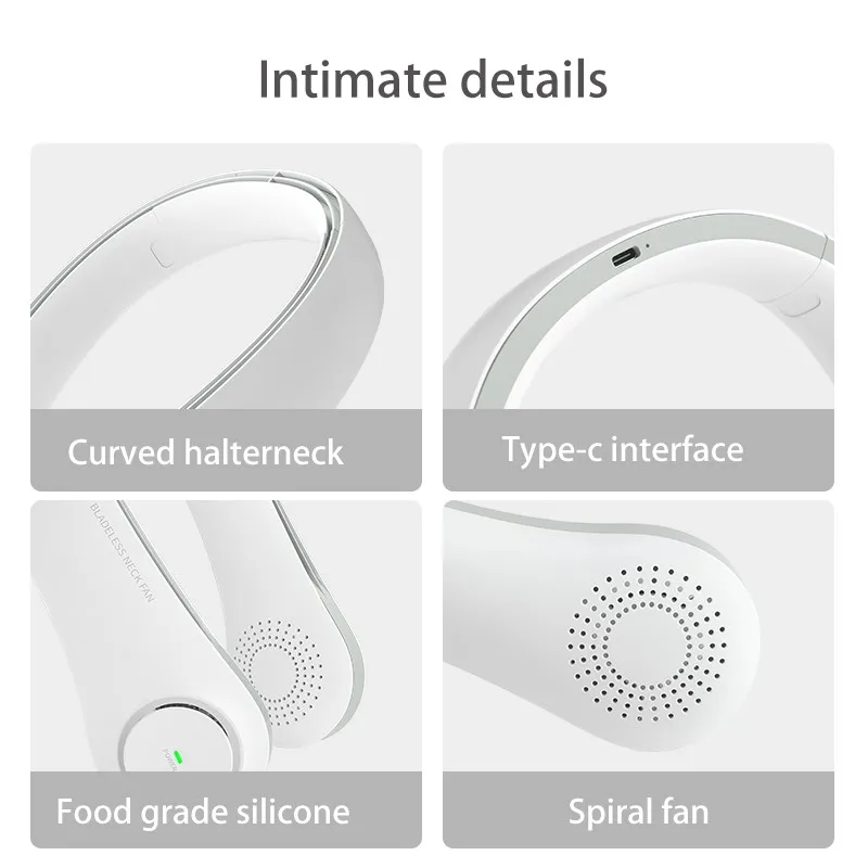 Usb Portable Fan Cooling Fan Hands Free Neck Fan Hanging Rechargeable Mini Sports Fans Portable Cooler Leafless Neckfanc#dg4
Usb Portable Fan Cooling Fan Hands Free Neck Fan Hanging Rechargeable Mini Sports Fans Portable Cooler Leafless Neckfanc#dg4