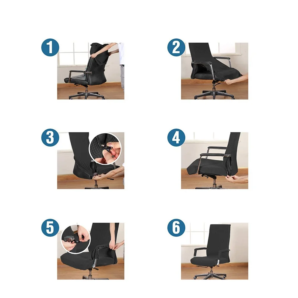 13 Colors Jacquard Cover for Computer Chair Water Resistant Office Chair Slipcover Removable Thickened with Armrest Covers
13 Colors Jacquard Cover for Computer Chair Water Resistant Office Chair Slipcover Removable Thickened with Armrest Covers