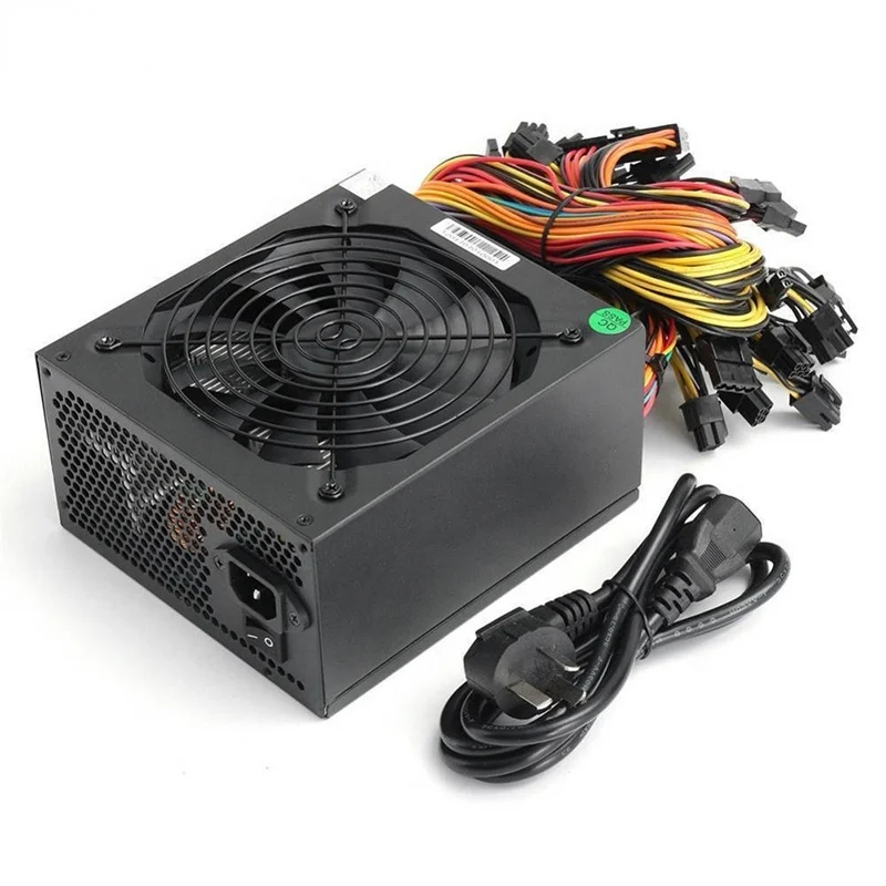 China Shenzhen 100-240v 1600W 1800W ATX PC Power Supply 12V Multiple Output 80 Plus Gold For 6 Graphics Card Miner
China Shenzhen 100-240v 1600W 1800W ATX PC Power Supply 12V Multiple Output 80 Plus Gold For 6 Graphics Card Miner