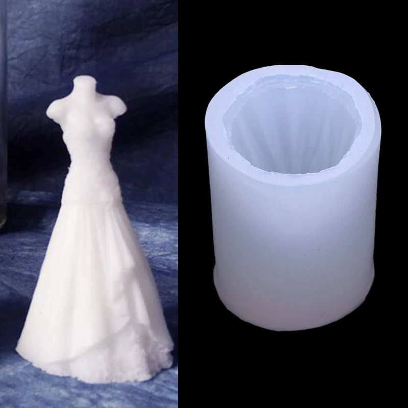 DIY Crafts Crystal Epoxy Resin Mold Princess Wedding Formal DressSilicone Mould 
DIY Crafts Crystal Epoxy Resin Mold Princess Wedding Formal DressSilicone Mould