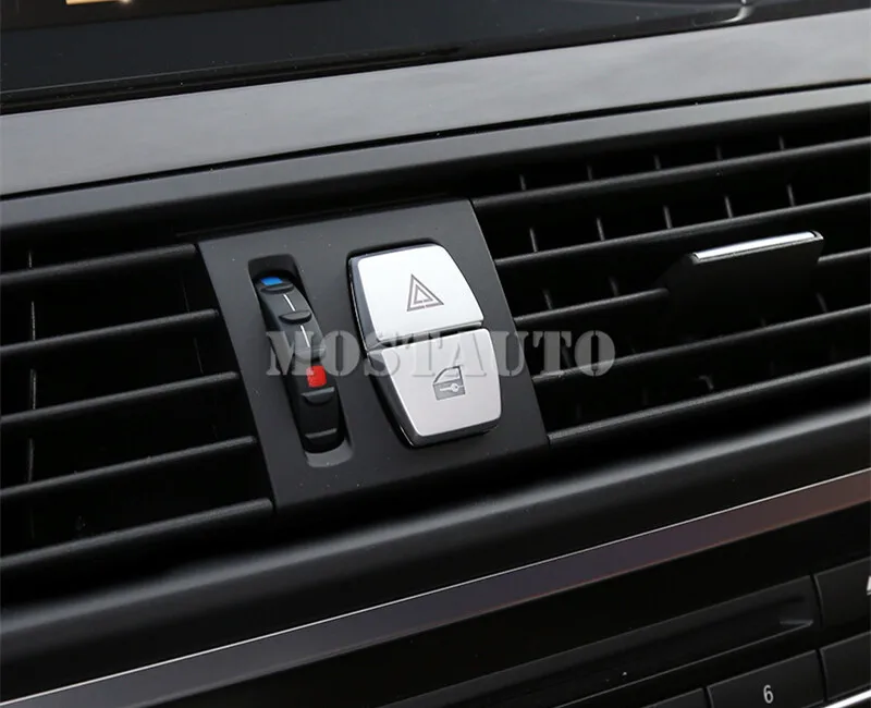 Для BMW 5 серия F10 F11 внутренняя консоли Предупреждение лампа Кнопка накладка 2011-2016 2