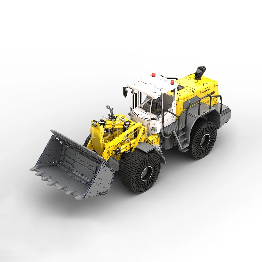Конструктор, совместимый с технологией Lego, погрузчик либхер L586, электрическая модель с дистанционным управлением
Конструктор, совместимый с технологией Lego, погрузчик либхер L586, электрическая модель с дистанционным управлением