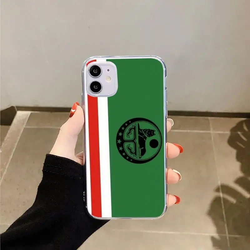 Chechnya flag Phone Cases Transparent for iPhone 6 7 8 11 12 s mini pro X XS XR MAX Plus
Chechnya flag Phone Cases Transparent for iPhone 6 7 8 11 12 s mini pro X XS XR MAX Plus
