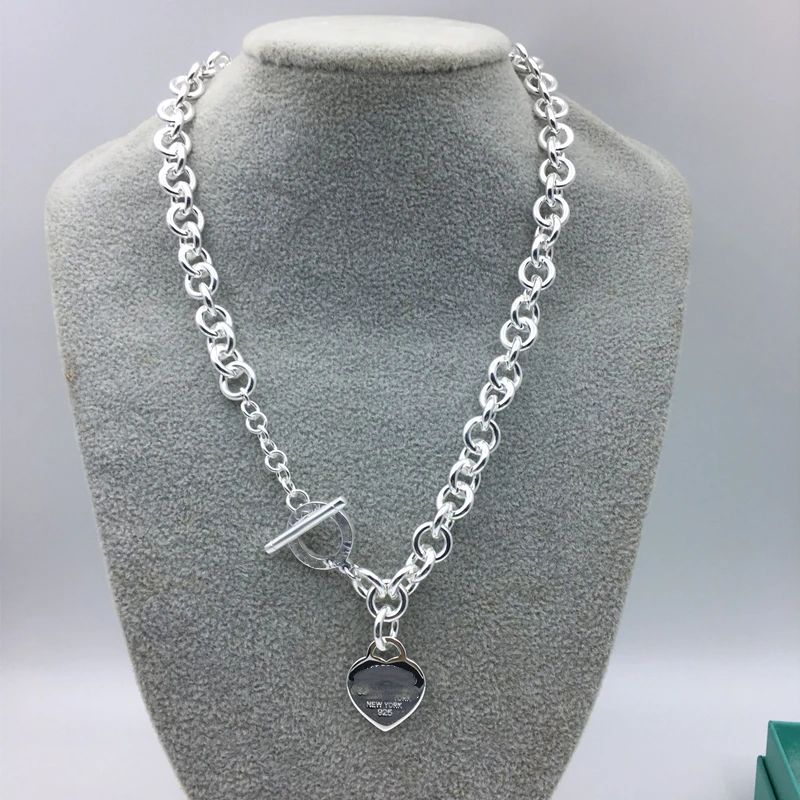 925 Sterling Silver T Necklace High Quality 1:1 Ladies Fashion Elegant High Quality 1:1
925 Sterling Silver T Necklace High Quality 1:1 Ladies Fashion Elegant High Quality 1:1