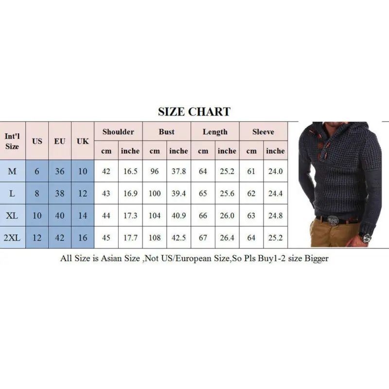 Men Sweater Knitted Hoodies Button Fit Men Solid Pullover Sweatshirt Casual Streetwear Jacket Winter Coat Sudadera Hombre
Men Sweater Knitted Hoodies Button Fit Men Solid Pullover Sweatshirt Casual Streetwear Jacket Winter Coat Sudadera Hombre
