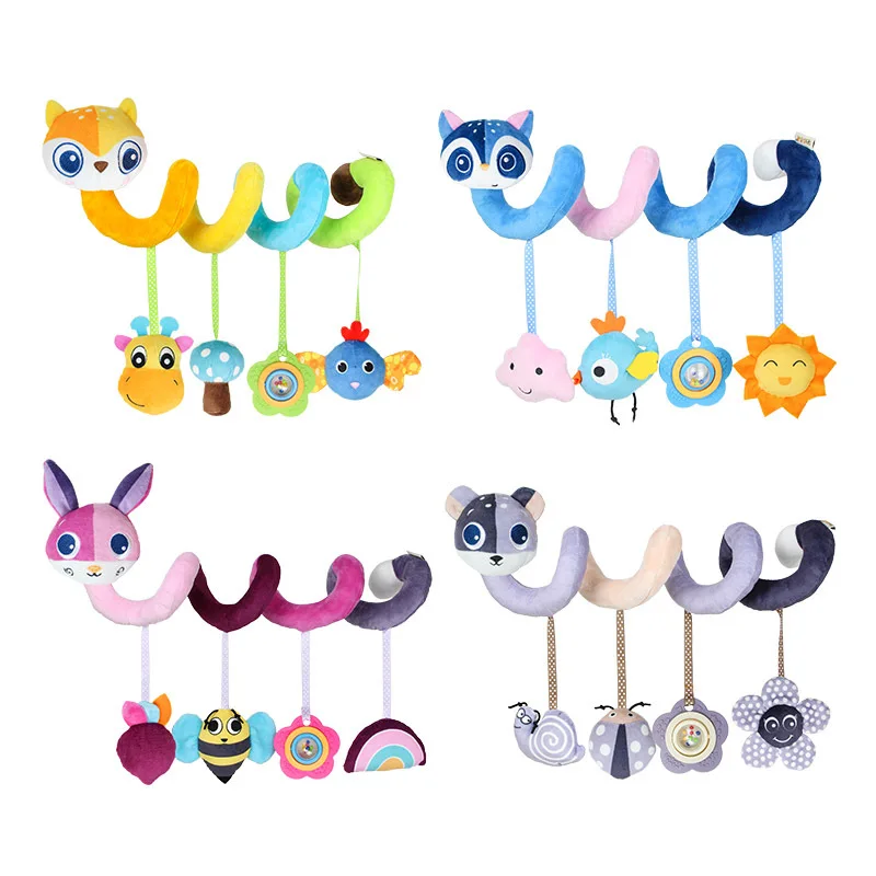 New Large Size Plush Rattles Doll Baby Hanging Spiral Rattle Stroller Cute Animals Crib Mobile Bed Baby Playing Educational Toys
New Large Size Plush Rattles Doll Baby Hanging Spiral Rattle Stroller Cute Animals Crib Mobile Bed Baby Playing Educational Toys