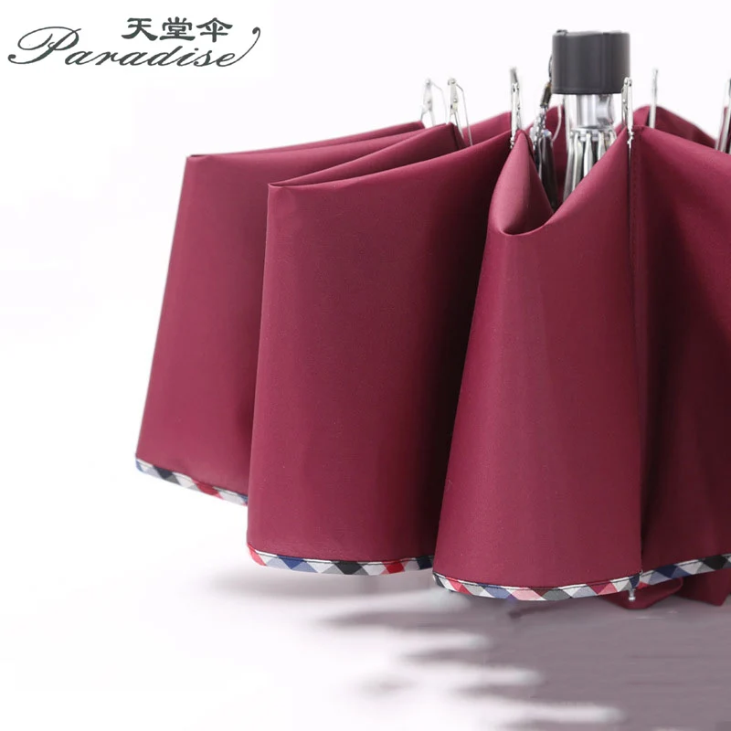 Authentic Paradise Umbrella Outdoor Double Paraguas Three Fold Men and Women Increase Business Travel Windproof Umbrella
Authentic Paradise Umbrella Outdoor Double Paraguas Three Fold Men and Women Increase Business Travel Windproof Umbrella