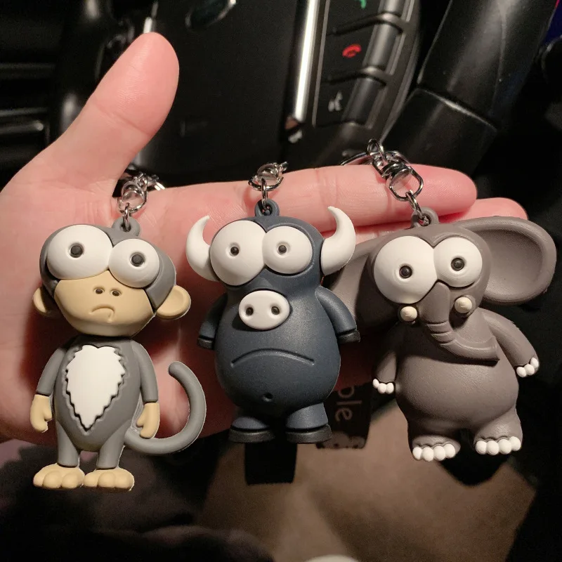 10Pcs Ugly Cute Big Eye Bull and Elephant Keychain Cartoon Animal Key Chain Ring Elephant Pendant Women Girl Gifts
10Pcs Ugly Cute Big Eye Bull and Elephant Keychain Cartoon Animal Key Chain Ring Elephant Pendant Women Girl Gifts