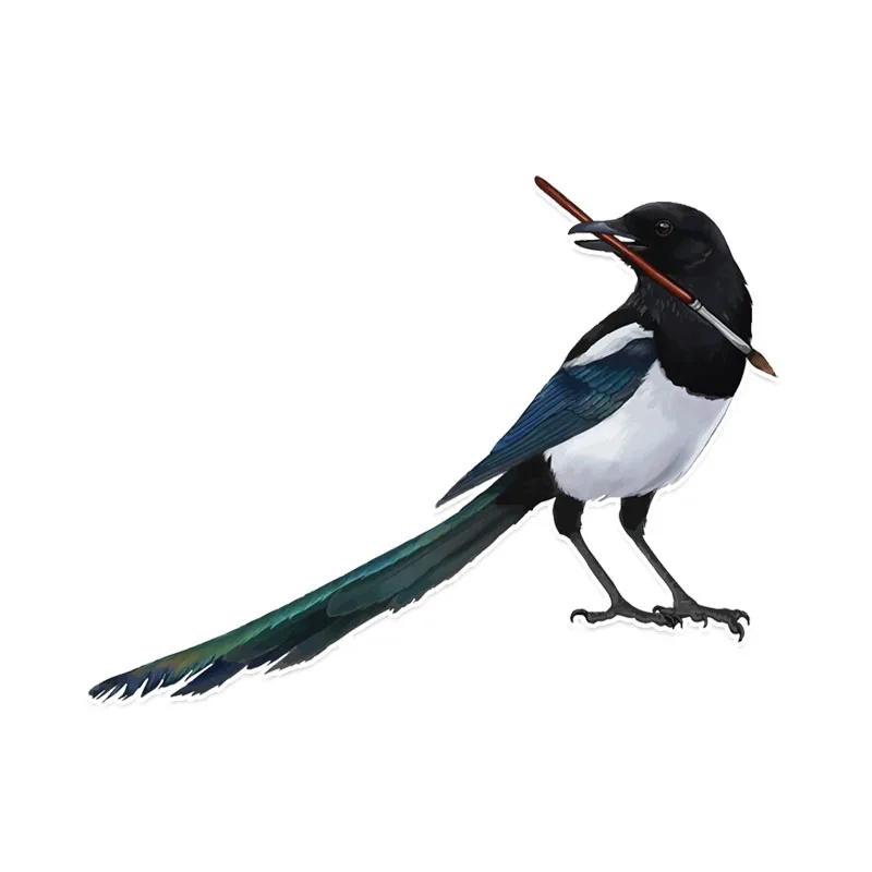 Interesting Car Sticker Coolest Bird Accessories Car Styling Decal Vinyl Car Window Cover Scratches Waterproof PVC 13cm*10cm
Interesting Car Sticker Coolest Bird Accessories Car Styling Decal Vinyl Car Window Cover Scratches Waterproof PVC 13cm*10cm