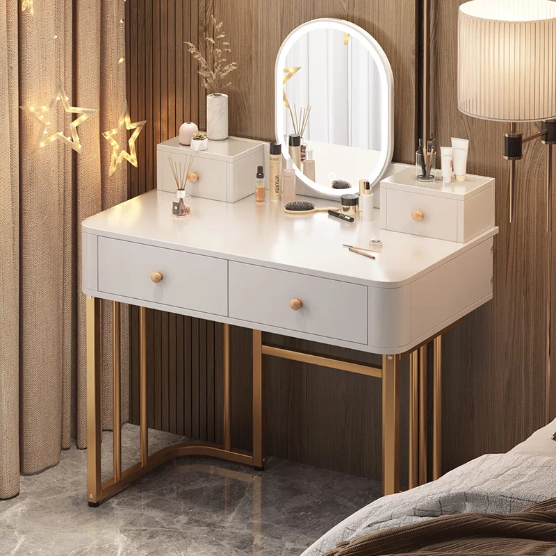 Light Luxury Nordic Home Dressers Vanity Princess Dressing Table Storage Cabinet Bedroom Furniture Custom Modern Makeup
Light Luxury Nordic Home Dressers Vanity Princess Dressing Table Storage Cabinet Bedroom Furniture Custom Modern Makeup