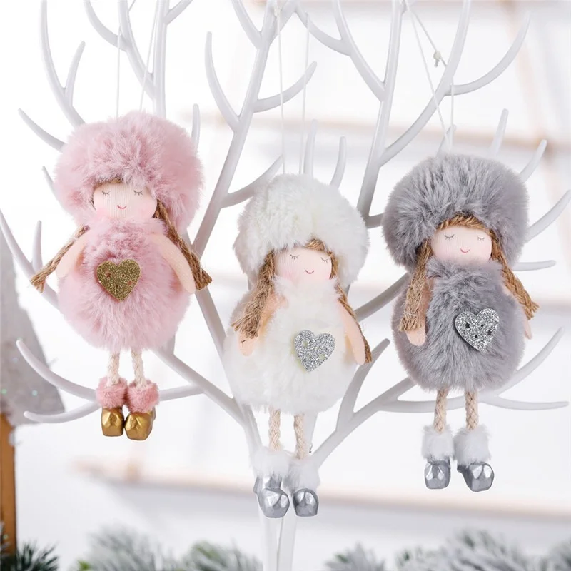 Christmas Angel Plush Doll Pendant Christmas Tree Ornament Christmas Decoration for Home Xmas Gifts Noel Navidad 2021 Natal
Christmas Angel Plush Doll Pendant Christmas Tree Ornament Christmas Decoration for Home Xmas Gifts Noel Navidad 2021 Natal