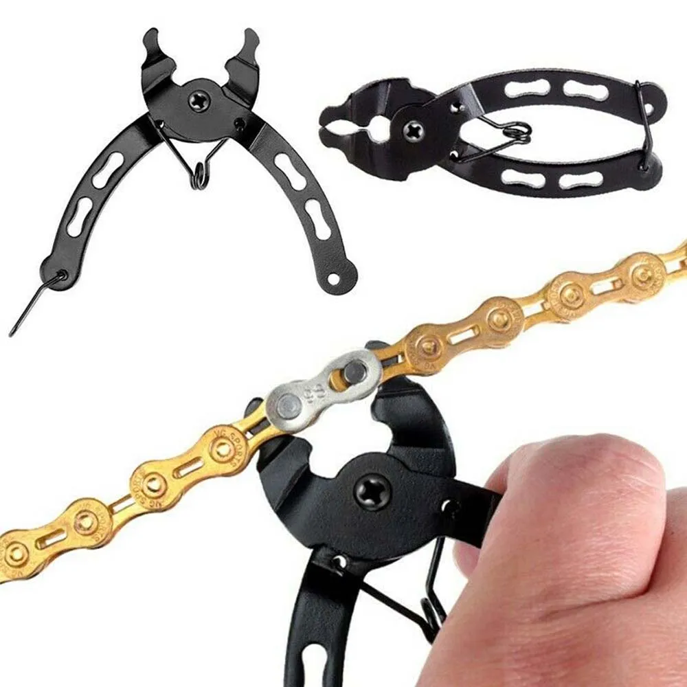 Bicycle Mini Chain Link Magic Buckle Pliers Mountain Bike Chain Repair Tool Quick Release Master Removal Installation Tool
Bicycle Mini Chain Link Magic Buckle Pliers Mountain Bike Chain Repair Tool Quick Release Master Removal Installation Tool