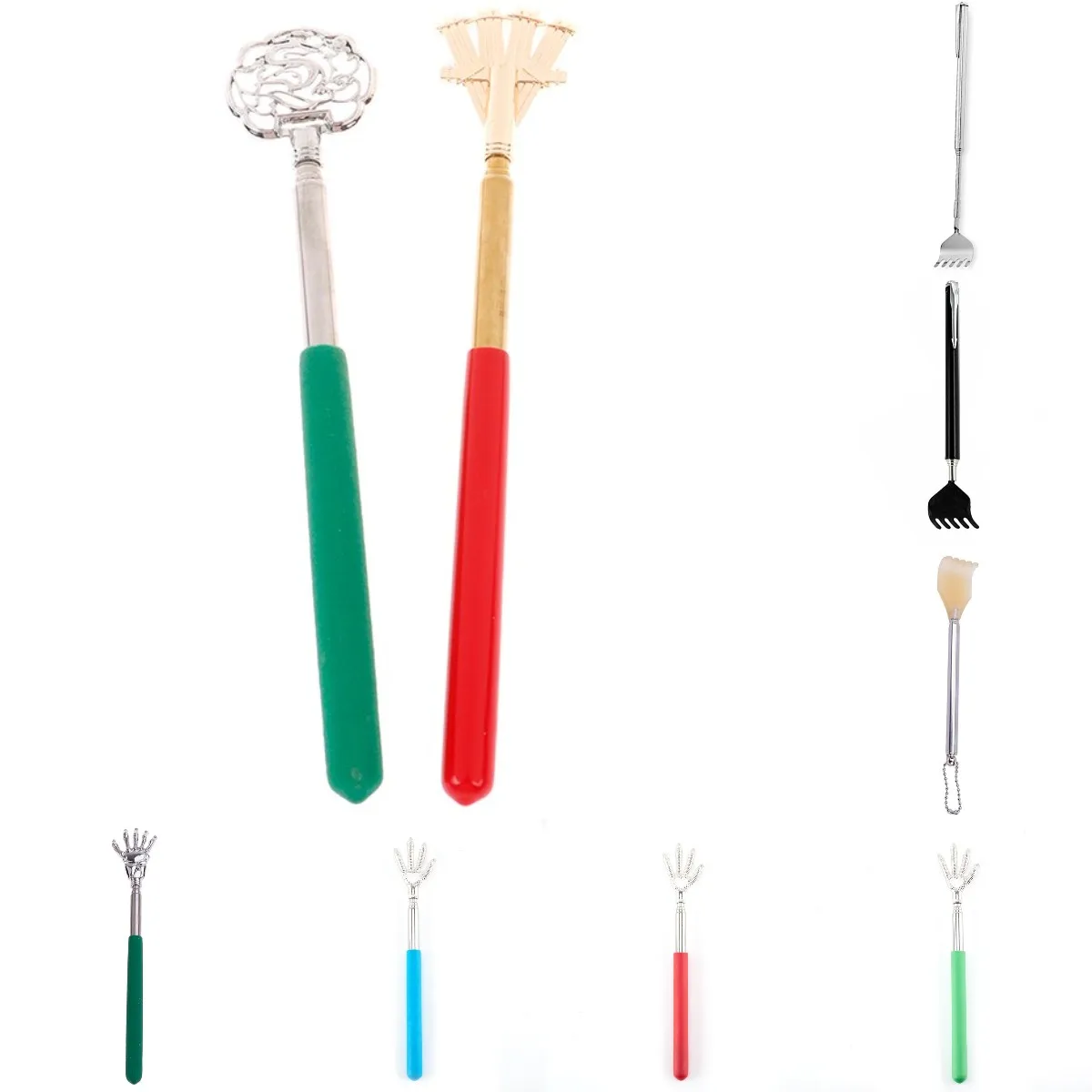 1PCS Telescopic Scratching Backscratcher Massager Back Scraper Extendable Telescoping Itch Health Products
1PCS Telescopic Scratching Backscratcher Massager Back Scraper Extendable Telescoping Itch Health Products