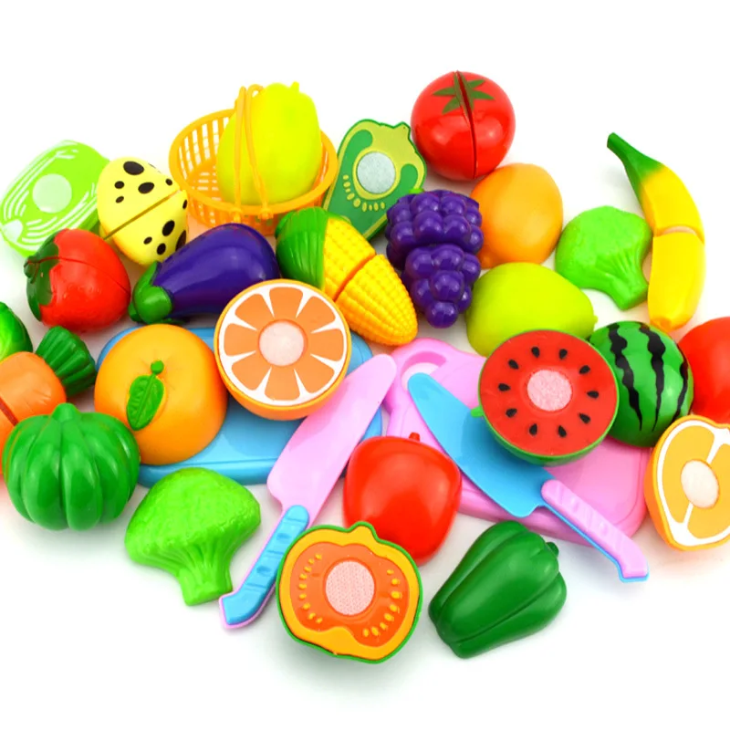 Play Set Plastic Food Toys Children's For Girls 2-5 Years Play House Kitchen Toys Kids Gift Cut Fruit Vegetable Educational Toys
Play Set Plastic Food Toys Children's For Girls 2-5 Years Play House Kitchen Toys Kids Gift Cut Fruit Vegetable Educational Toys