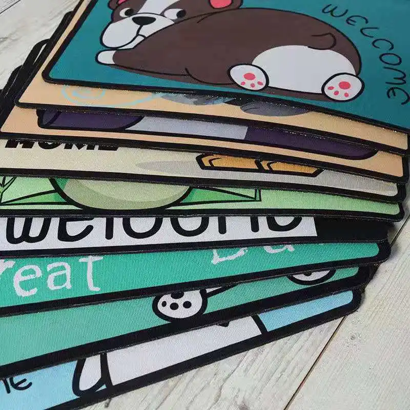 Cartoon Welcome Entrance Doormats Carpets Rugs For Home Bath Living room Floor Stair Kitchen Hallway Non-Slip Cat Dog Pet Gamer 
Cartoon Welcome Entrance Doormats Carpets Rugs For Home Bath Living room Floor Stair Kitchen Hallway Non-Slip Cat Dog Pet Gamer