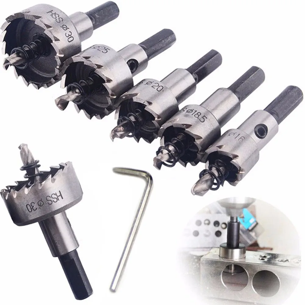 5PCS 16-30mm Hole Saw Tooth Kit HSS Steel Drill Bit Set For Metal Wood Alloy Hole Opener Bit Power Tool Accessories
5PCS 16-30mm Hole Saw Tooth Kit HSS Steel Drill Bit Set For Metal Wood Alloy Hole Opener Bit Power Tool Accessories