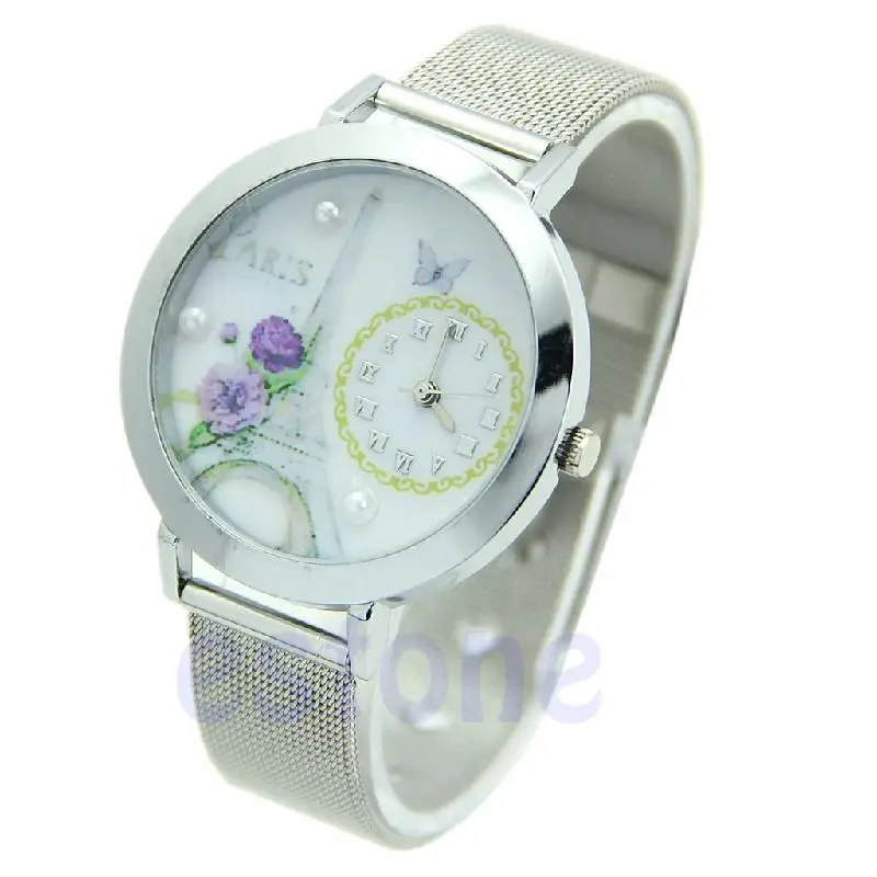 Acier Inoxydable Femmes Maille Quartz Montre Bracelet Cadran Rond Quartz Mode 19QC
Acier Inoxydable Femmes Maille Quartz Montre Bracelet Cadran Rond Quartz Mode 19QC