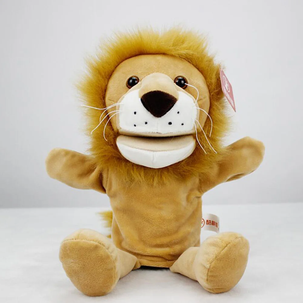 Children Hand Puppet Kid Baby Plush Stuffed Toy Animals Lion 
Children Hand Puppet Kid Baby Plush Stuffed Toy Animals Lion
