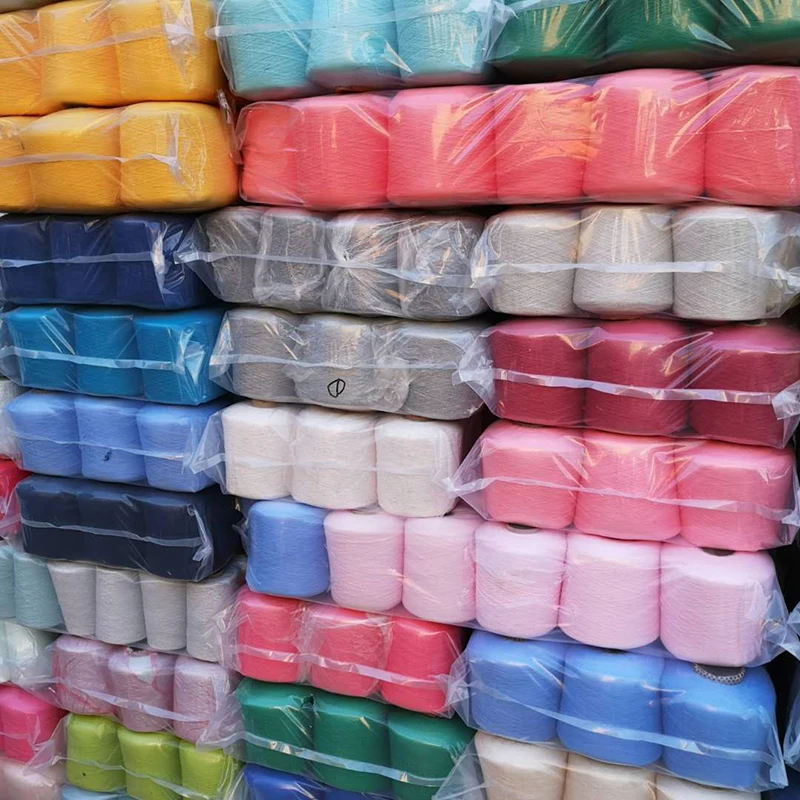 

500g/Lot Slub yarn for hand knitting Woven bamboo knit yarn Crocheting cotton yarn DIY threads to Crochet thin Line needlework