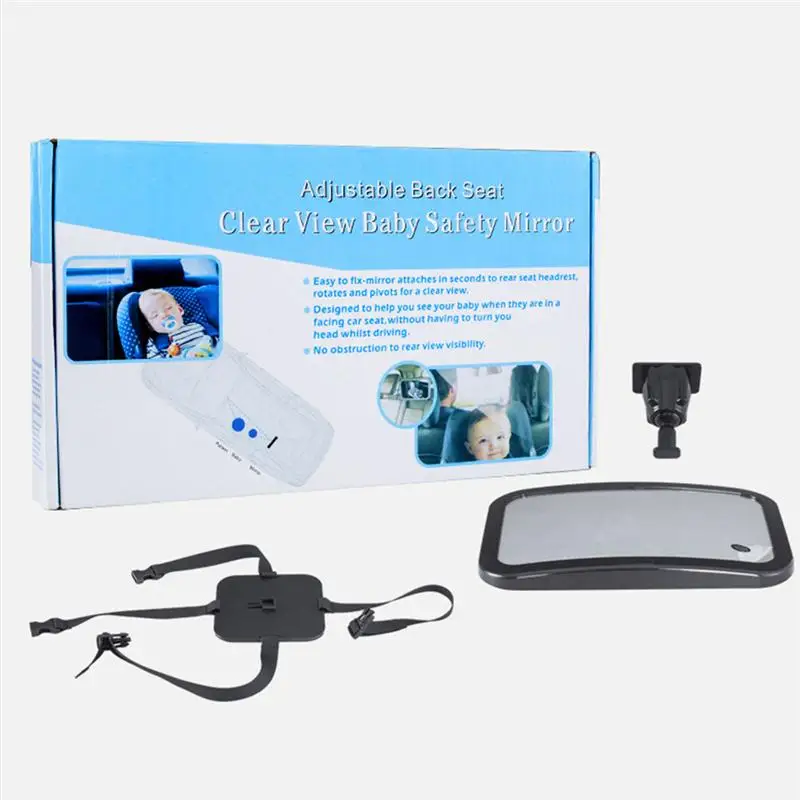 Car Seat Mirror Baby Facing Rear Wing Mount View Headrest Monitor Square Mirror 
Car Seat Mirror Baby Facing Rear Wing Mount View Headrest Monitor Square Mirror