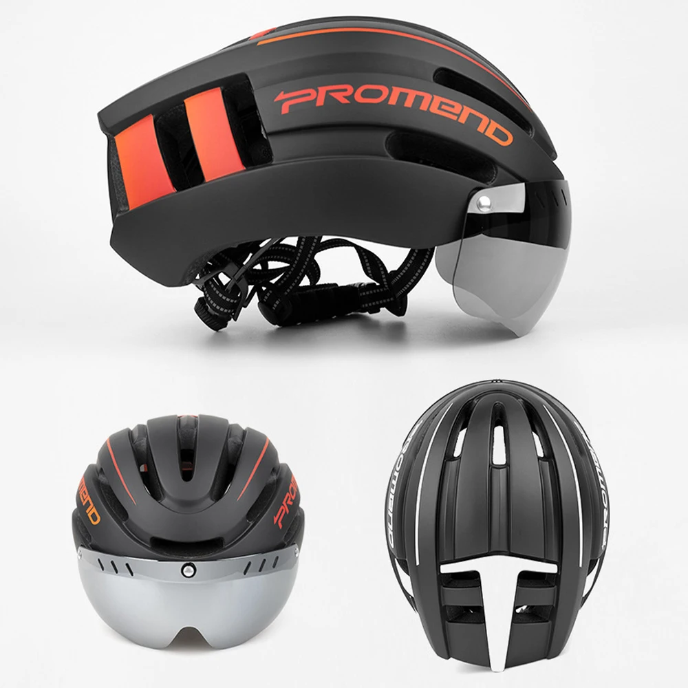 Cycling Helmet Men Women Integral Helmet With LED Light Magnetic Lens MTB Race Goggles Road Bicycle Helmets Adult EPS+PC Cover
Cycling Helmet Men Women Integral Helmet With LED Light Magnetic Lens MTB Race Goggles Road Bicycle Helmets Adult EPS+PC Cover