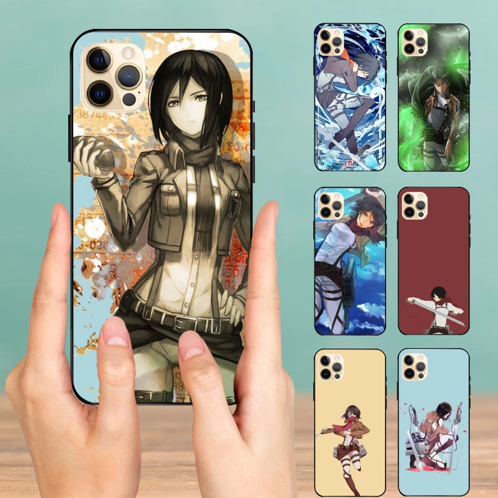 Original Factory Phone Case for iPhone 13 Pro Max Mini 12 11 8 7 Plus X Xs XR Attack on Titan Mikasa Mobile Funda
Original Factory Phone Case for iPhone 13 Pro Max Mini 12 11 8 7 Plus X Xs XR Attack on Titan Mikasa Mobile Funda