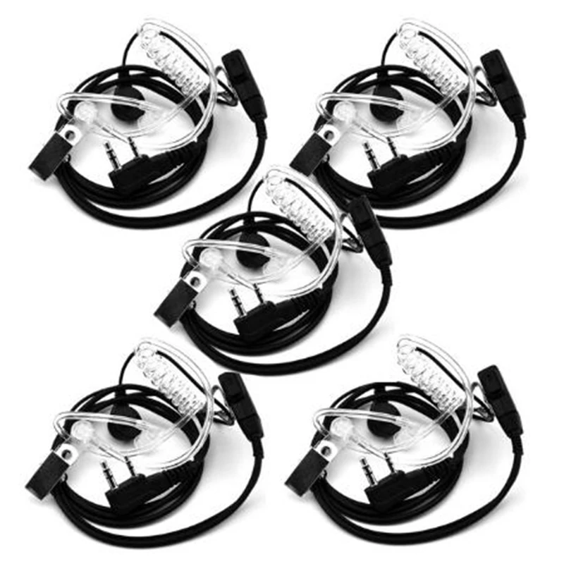 Air Acoustic Tube Headset For Walkie Talkie Baofeng Radio Earphone PTT With Microphone For UV-5R 888S Guard Earbuds 5Pcs
Air Acoustic Tube Headset For Walkie Talkie Baofeng Radio Earphone PTT With Microphone For UV-5R 888S Guard Earbuds 5Pcs