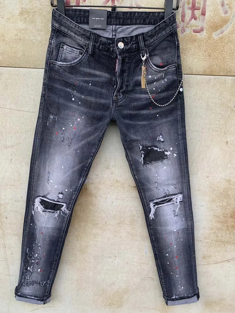 Men's Jeans Fashion Loose Straight New Casual Wide Leg Pants Cowboy Mans Streetwear Korean Hip Hop Trousers Spring Summer jeans
Men's Jeans Fashion Loose Straight New Casual Wide Leg Pants Cowboy Mans Streetwear Korean Hip Hop Trousers Spring Summer jeans