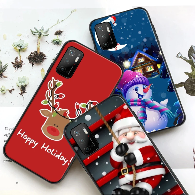 Merry Christmas Silicone Phone Case For Xiaomi POCO F3 GT X3 GT X3 GT M3 M3 Pro X3 X3 NFC Funda Soft Back Cover
Merry Christmas Silicone Phone Case For Xiaomi POCO F3 GT X3 GT X3 GT M3 M3 Pro X3 X3 NFC Funda Soft Back Cover