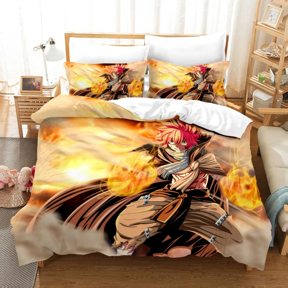 Bedding Set 3D Print Design Duvet Cover Sets King Queen Twin Size Dropshipping Boy gife Japanese cartoon animation Fairy Tail
Bedding Set 3D Print Design Duvet Cover Sets King Queen Twin Size Dropshipping Boy gife Japanese cartoon animation Fairy Tail