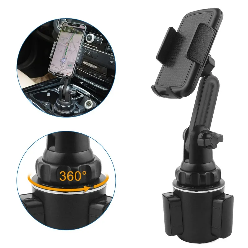 New Universal 360 Degree Adjustable Car Phone Mount Gooseneck Cup Holder Stand Cradle for Cell Phone IPhone GPS Car Mount
New Universal 360 Degree Adjustable Car Phone Mount Gooseneck Cup Holder Stand Cradle for Cell Phone IPhone GPS Car Mount