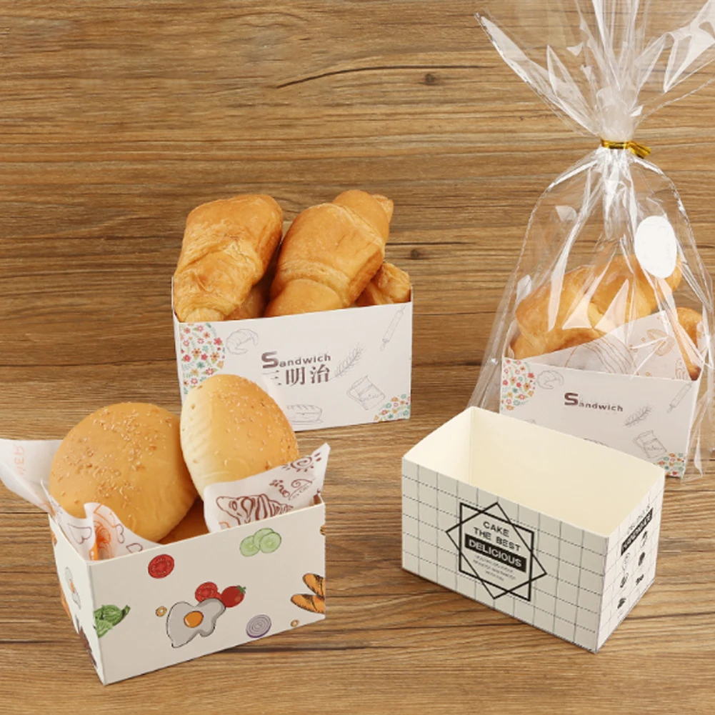 Cake Packaging Bagsandwich Wrapping Paper Thick Egg Toast Breakfast Bread Packaging Box Burger Oil Paper Paper Tray Gadget 50PCS
Cake Packaging Bagsandwich Wrapping Paper Thick Egg Toast Breakfast Bread Packaging Box Burger Oil Paper Paper Tray Gadget 50PCS