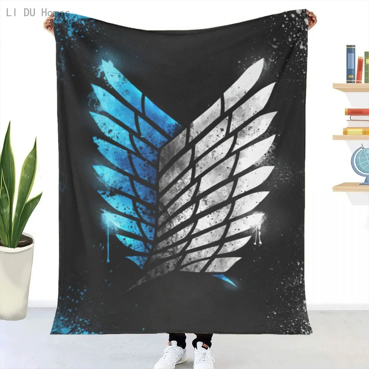 Attack on Titan Anime Wings of Liberty Blanket and Throws Collage Fleece Flannel Throw Blanket Ultra-Soft Warm blanket bed
Attack on Titan Anime Wings of Liberty Blanket and Throws Collage Fleece Flannel Throw Blanket Ultra-Soft Warm blanket bed