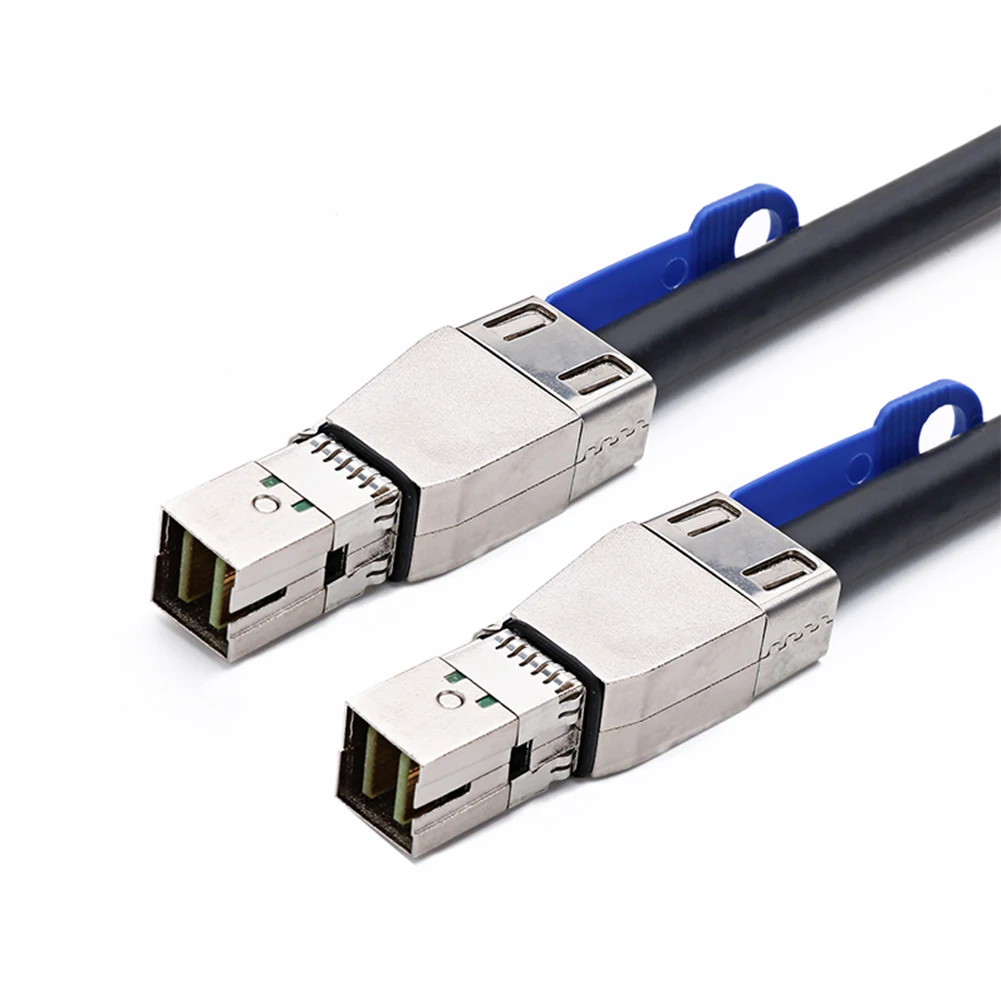 Mini SAS SATA Server Power Cable SFF8644 to HD8644 Computer External Hard Disk Splitter Connect Data Cable Cord 1m
Mini SAS SATA Server Power Cable SFF8644 to HD8644 Computer External Hard Disk Splitter Connect Data Cable Cord 1m