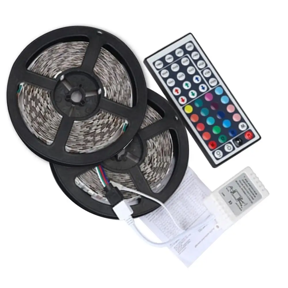 10/20M RGB LED Strip Light SMD 3528Flexible Ribbon fita led light strip with 44 Buttons Remote Control Flexible Stripe Lamp
10/20M RGB LED Strip Light SMD 3528Flexible Ribbon fita led light strip with 44 Buttons Remote Control Flexible Stripe Lamp