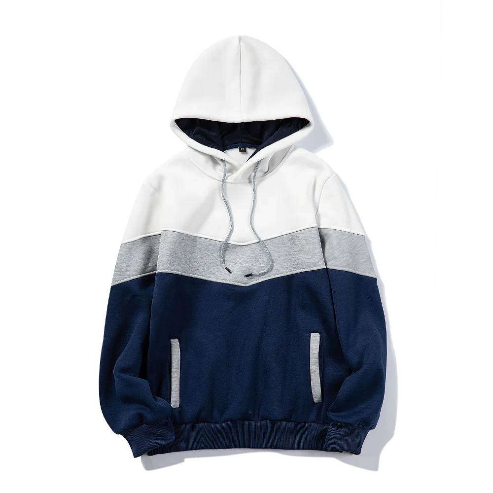 2021 New Men's Sweatshirt Hoodie Splicing Fashion Casual Outdoor Sports Jogging Fitness Sportswear Tracksuit Men Brand Clothes
2021 New Men's Sweatshirt Hoodie Splicing Fashion Casual Outdoor Sports Jogging Fitness Sportswear Tracksuit Men Brand Clothes