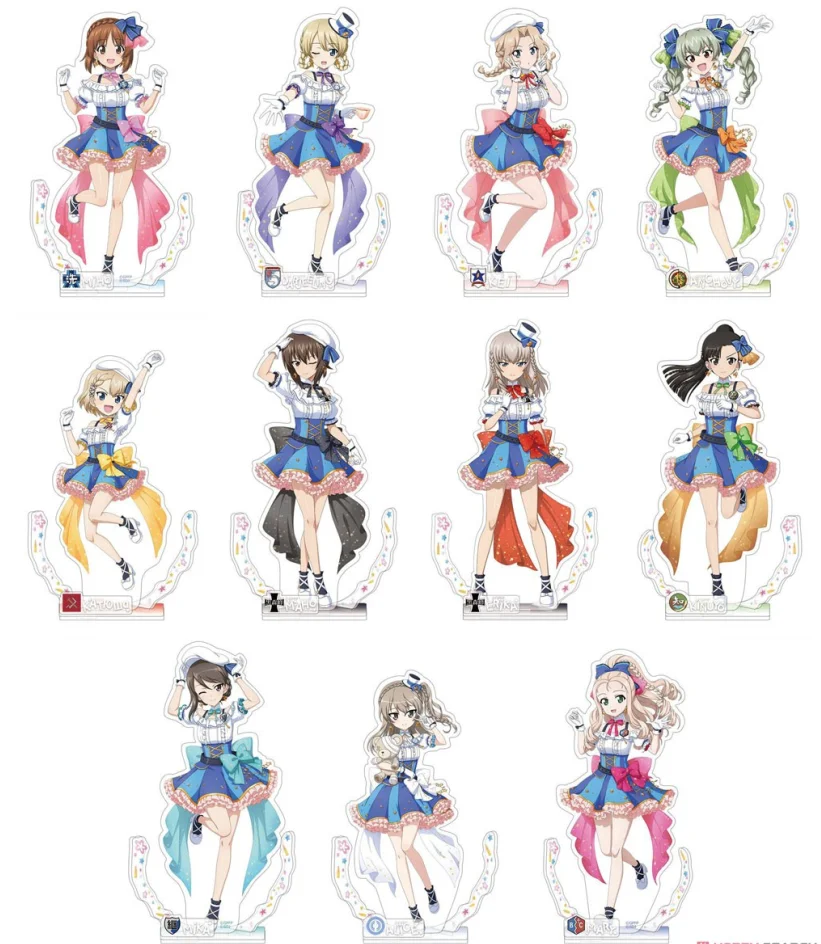 Фигурки из аниме «GIRLS und PANZER» для косплея, акриловые фигурки с подставкой, игрушки, подарок для детей, игрушка 562
Фигурки из аниме «GIRLS und PANZER» для косплея, акриловые фигурки с подставкой, игрушки, подарок для детей, игрушка 562