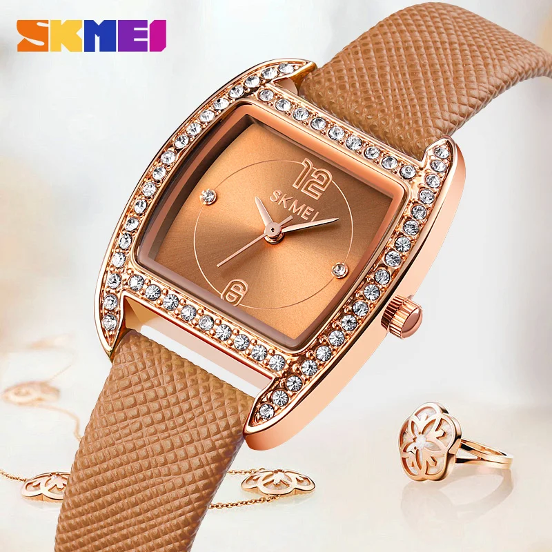 Роскошные часы в подарок, модные кварцевые часы со стальным ремешком от ведущего бренда SKMEI, женские наручные часы с кожаным ремешком, часы д...
Роскошные часы в подарок, модные кварцевые часы со стальным ремешком от ведущего бренда SKMEI, женские наручные часы с кожаным ремешком, часы д...