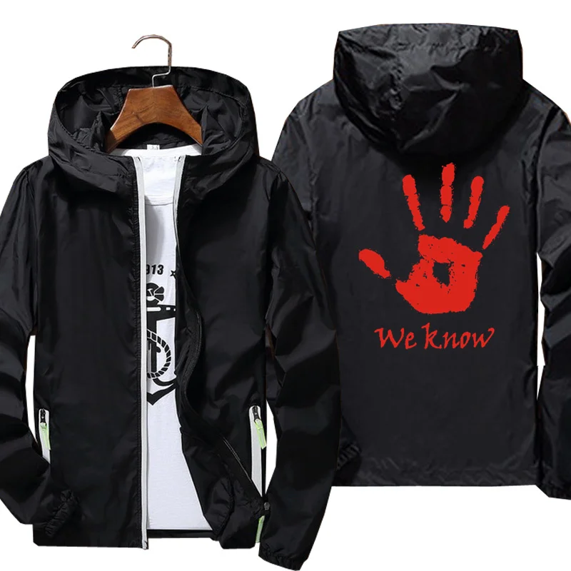 Custom Men Women Dark Brotherhood We Know 1 Jacket Printing Spring Autumn Casual Baseball Windbreaker Jacket
Custom Men Women Dark Brotherhood We Know 1 Jacket Printing Spring Autumn Casual Baseball Windbreaker Jacket