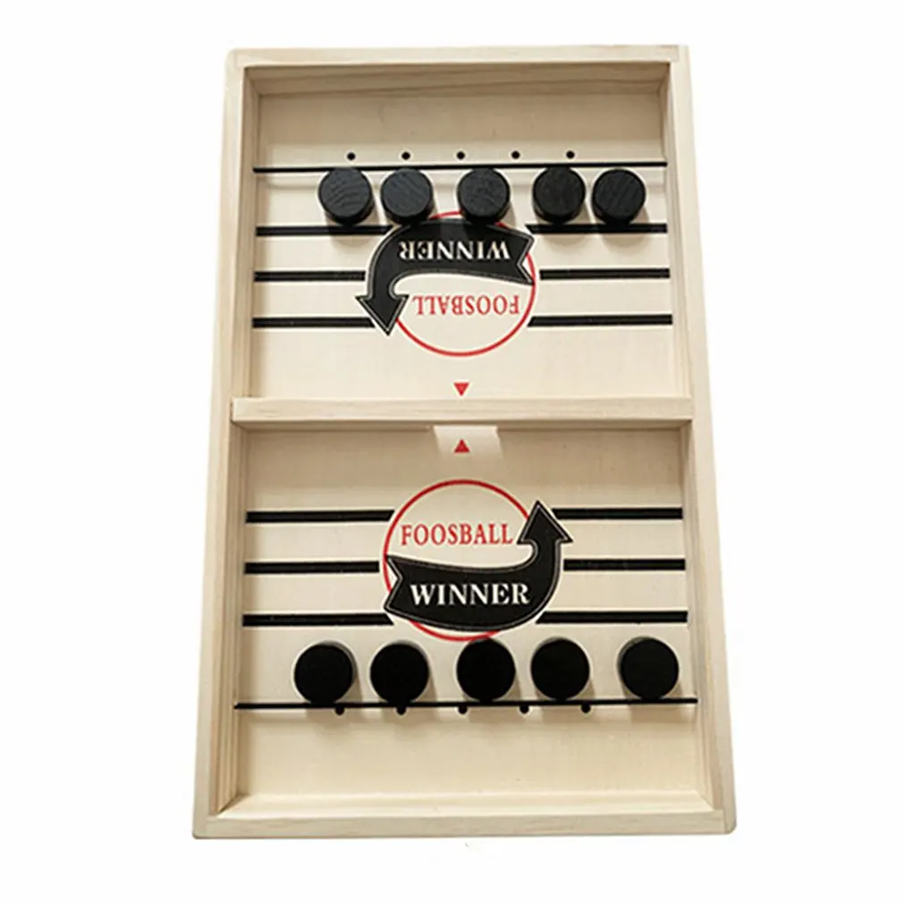 1 Set Fast Sling Puck Game Paced SlingPuck Winner Board Toys Family Games for Child Desktop Battle Ice Hockey
1 Set Fast Sling Puck Game Paced SlingPuck Winner Board Toys Family Games for Child Desktop Battle Ice Hockey