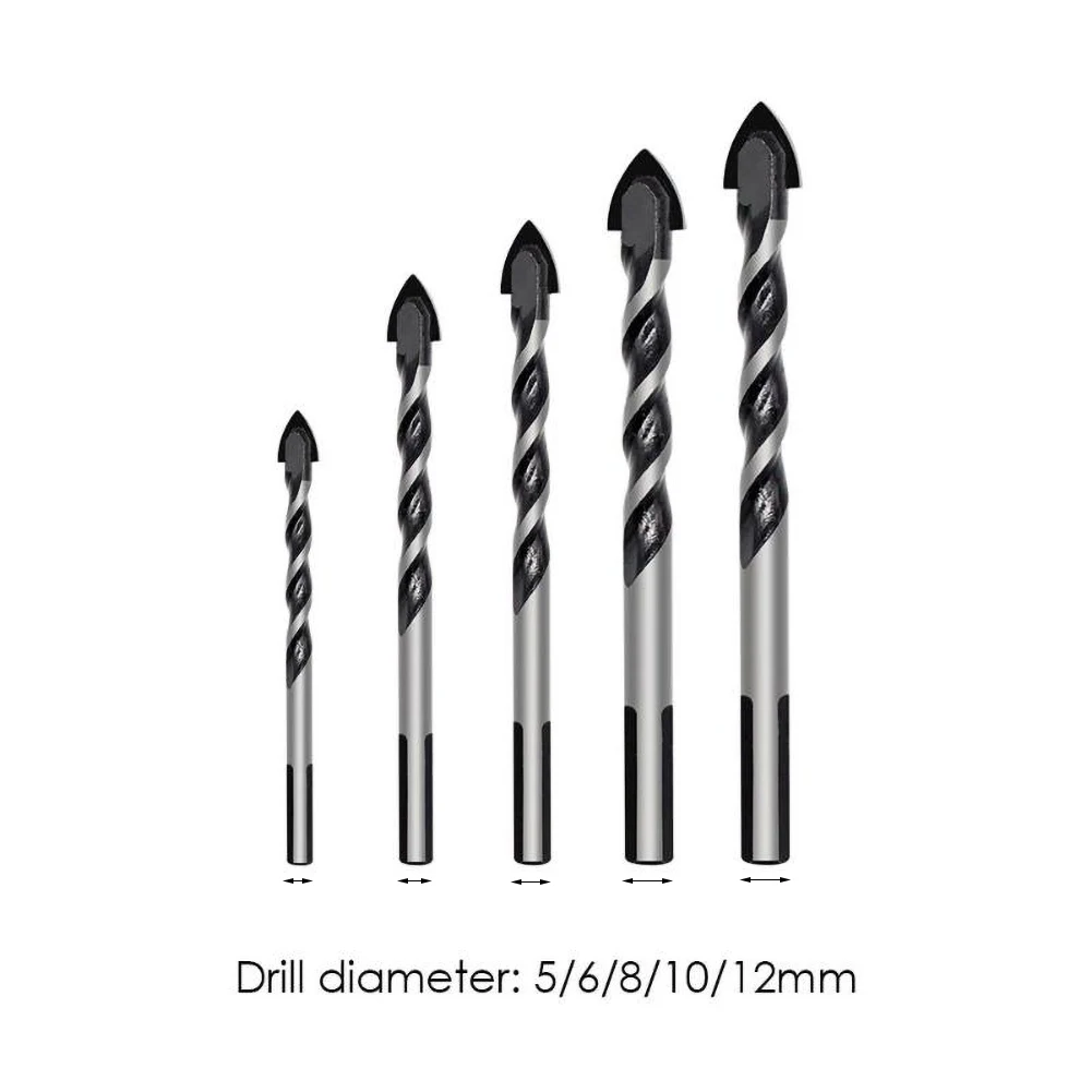 5pcs Triangular Alloy Drill Bit Multifunctional Tile Glass Wall Drill Alloy Drill Bit Ceramic Drill
5pcs Triangular Alloy Drill Bit Multifunctional Tile Glass Wall Drill Alloy Drill Bit Ceramic Drill