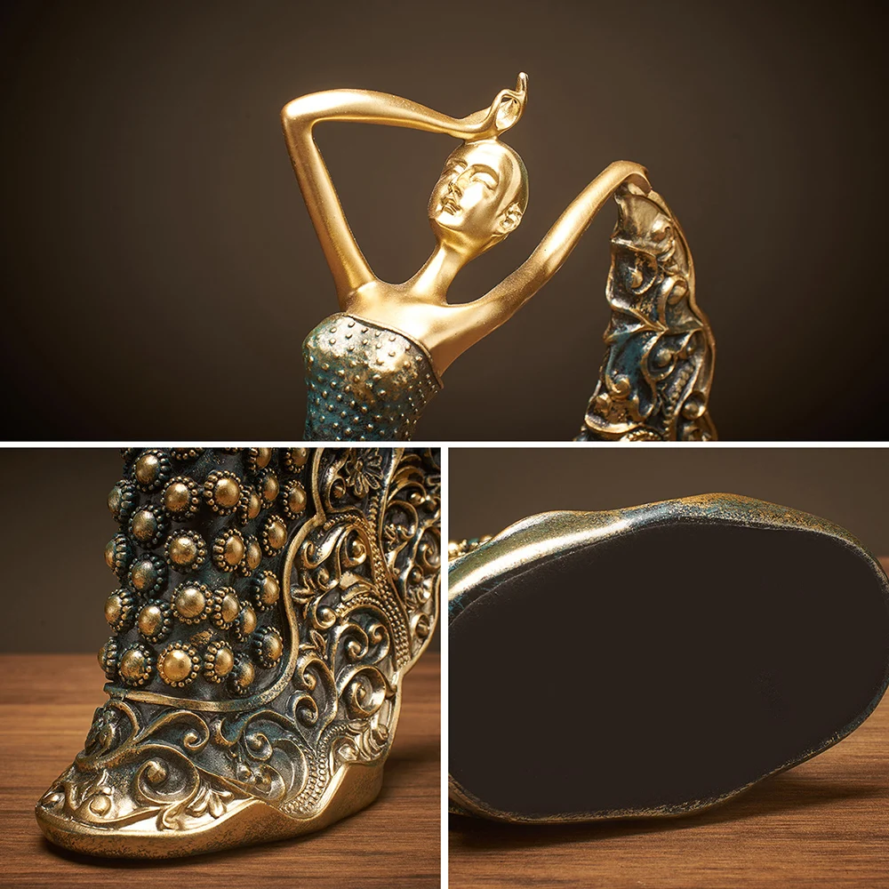 Office Desk Decoration Accessories Home Decor Resin Handicraft Statues Living Room Bedroom Dancing Sculpture Girl Figurine Gifts
Office Desk Decoration Accessories Home Decor Resin Handicraft Statues Living Room Bedroom Dancing Sculpture Girl Figurine Gifts