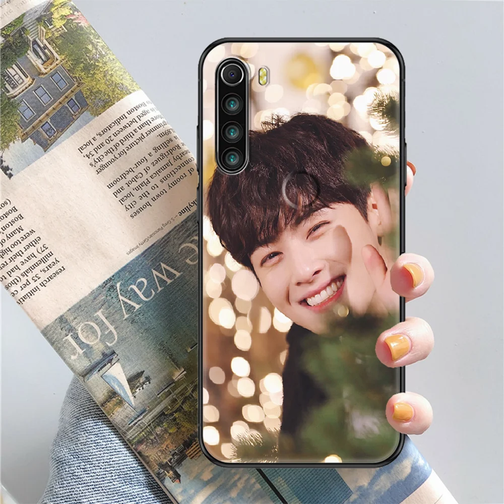 Певица ча EunWoo чехол для телефона Xiaomi Redmi Note 7 7A 8 8T 9 9A 9S 10 K30 Pro Ultra black-арта