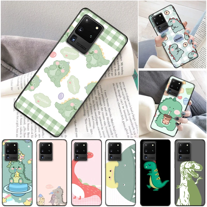Cute Funny Flowers Couples Dinosaur Color Painting Phone Case For Samsung Galaxy S20 Plus FE Lite Back Cover Carcasa Cases
Cute Funny Flowers Couples Dinosaur Color Painting Phone Case For Samsung Galaxy S20 Plus FE Lite Back Cover Carcasa Cases