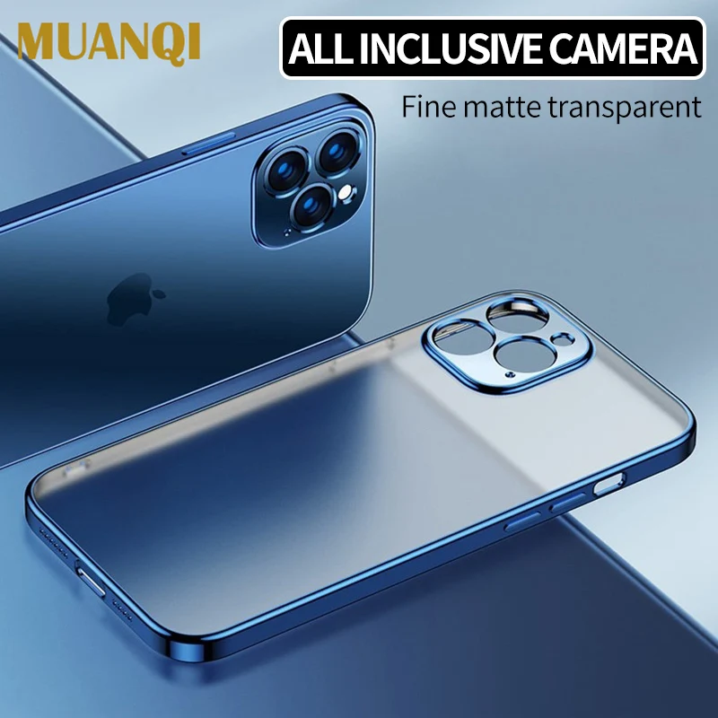 Luxury Plating Square Frame Silicone Transparent Case on For iPhone 11 12 13 Pro Max Mini X XR 7 8 Plus SE 2020 Clear Back Cover
Luxury Plating Square Frame Silicone Transparent Case on For iPhone 11 12 13 Pro Max Mini X XR 7 8 Plus SE 2020 Clear Back Cover