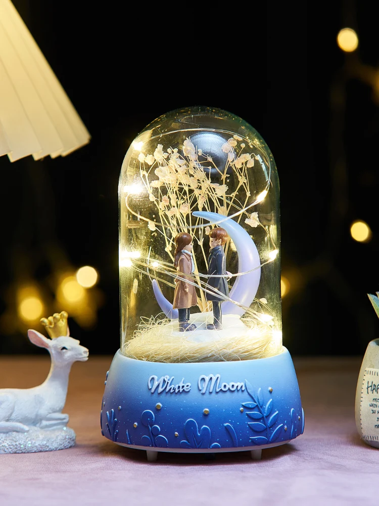 Crystal Ball Music Box Music Box Rotating Children Princess Dream Girl Little Girl
Crystal Ball Music Box Music Box Rotating Children Princess Dream Girl Little Girl